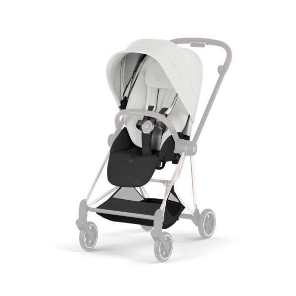Habillage siège poussette mios 4 off white Cybex
