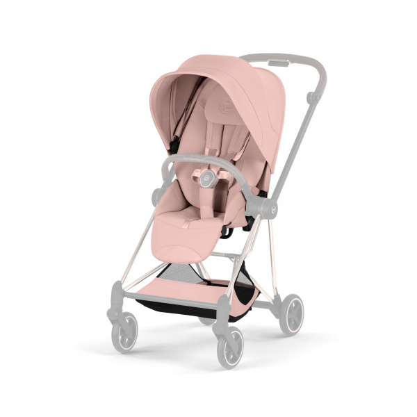 Habillage siège poussette mios 4 peach pink Cybex