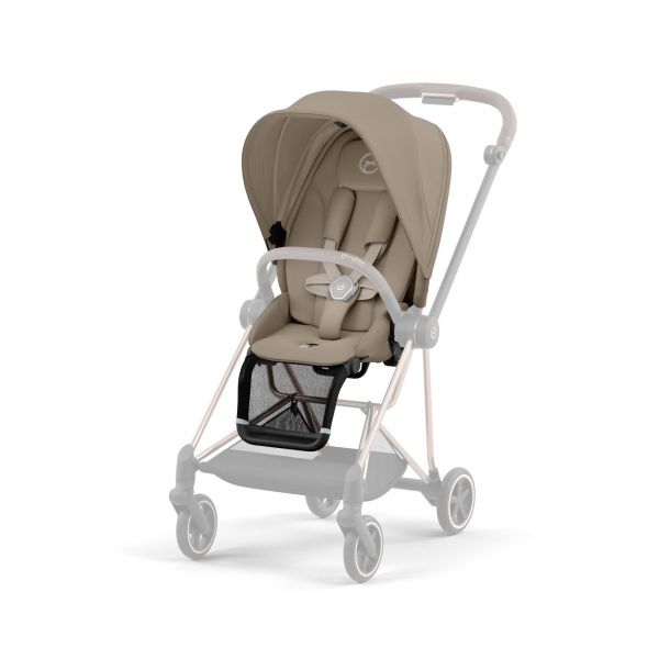 Habillage de siège pour poussette mios 3 sepia black Cybex