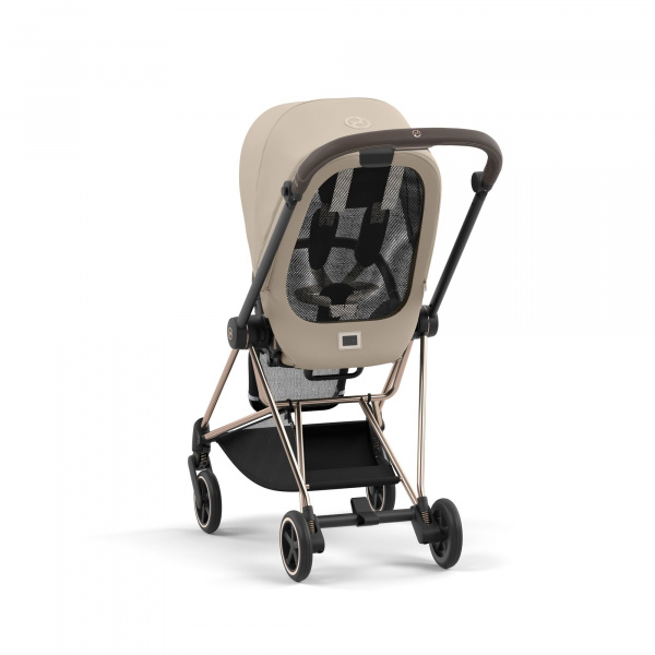 Habillage de siège pour poussette mios 3 sepia black Cybex
