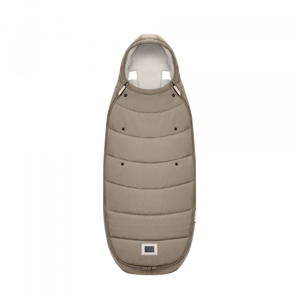 Chancelière poussette platinum peach pink Cybex