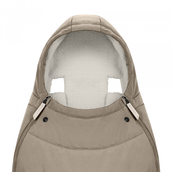 Chancelière poussette platinum peach pink Cybex