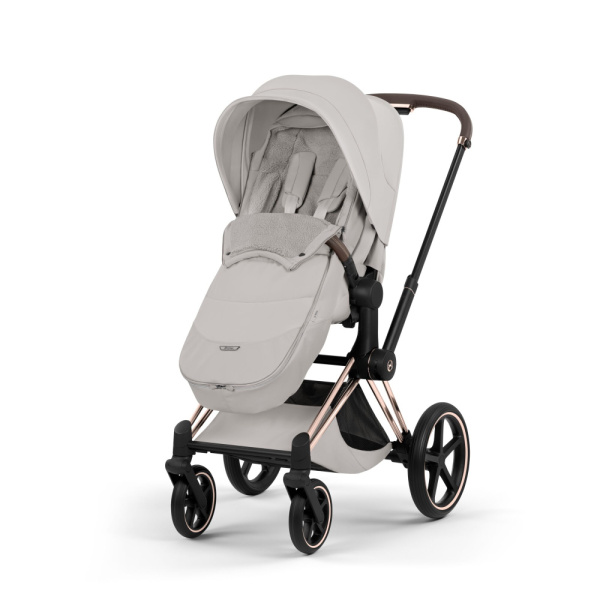 Chancelière poussette hiver platinum city grey Cybex