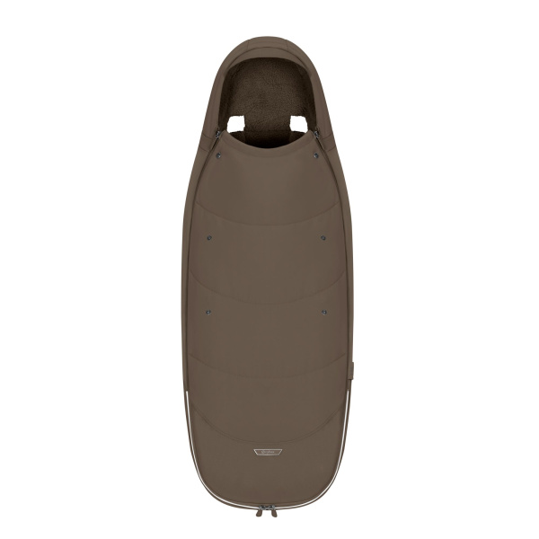 Chancelière poussette hiver platinum coconut brown Cybex