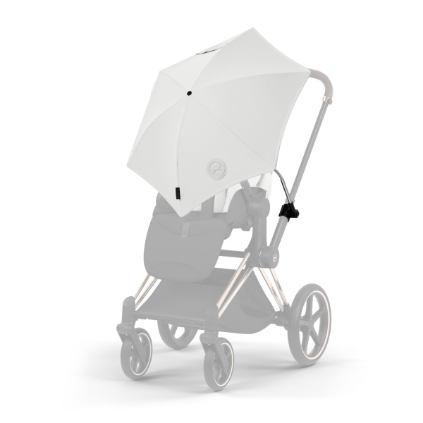 Ombrelle anti uv pour poussette off white Cybex