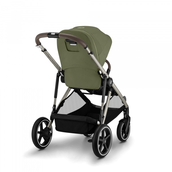 Poussette gazelle s moon black châssis noir Cybex