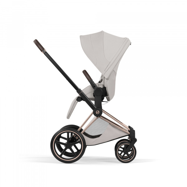 Poussette priam 5 city grey châssis rosegold Cybex