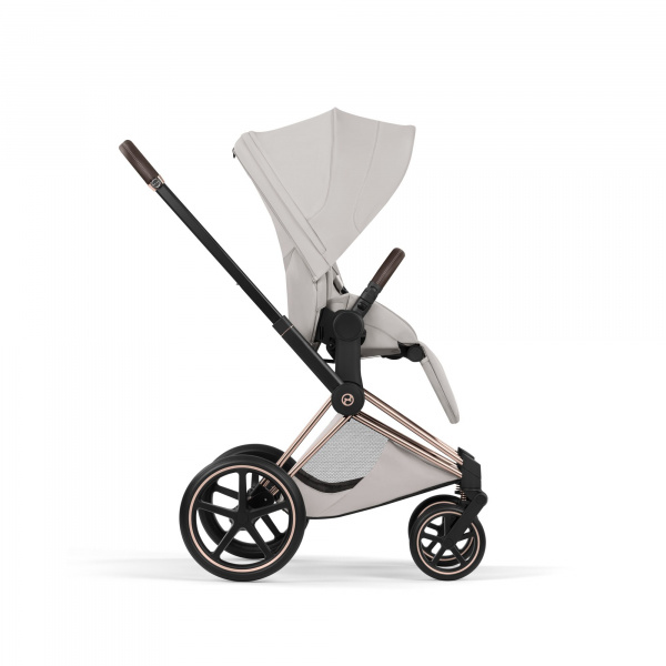 Poussette priam 5 city grey châssis rosegold Cybex