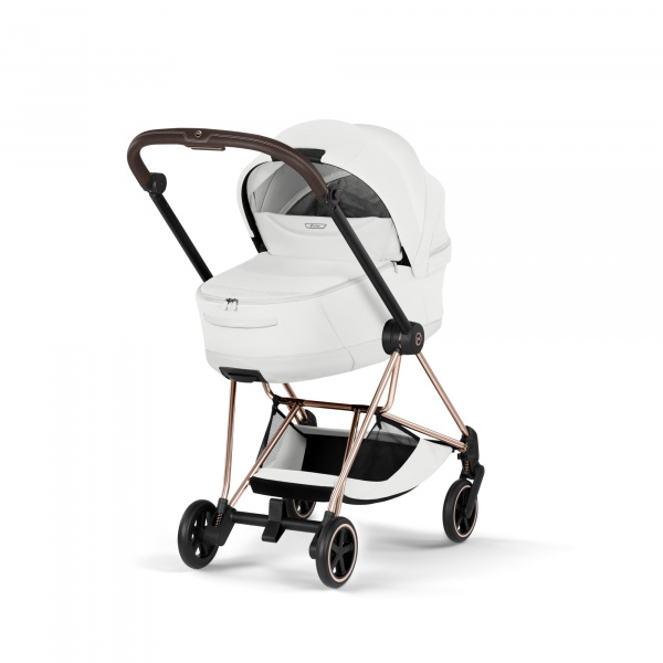 Poussette compacte mios 4 off white châssis rosegold Cybex