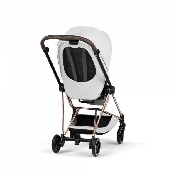 Poussette compacte mios 4 off white châssis rosegold Cybex