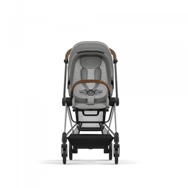 Poussette mios 3 mirage grey châssis chrome brown Cybex