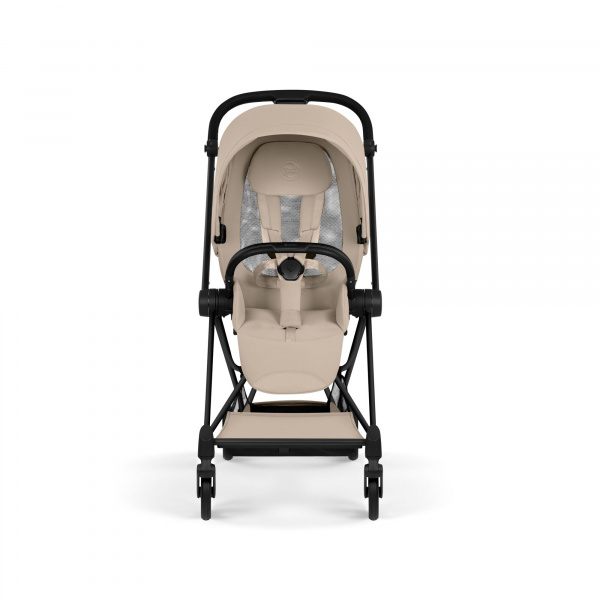 Poussette compacte mios 4 cozy beige châssis matt black Cybex