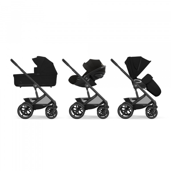 Poussette tout terrain talos s lux 3 moon black Cybex