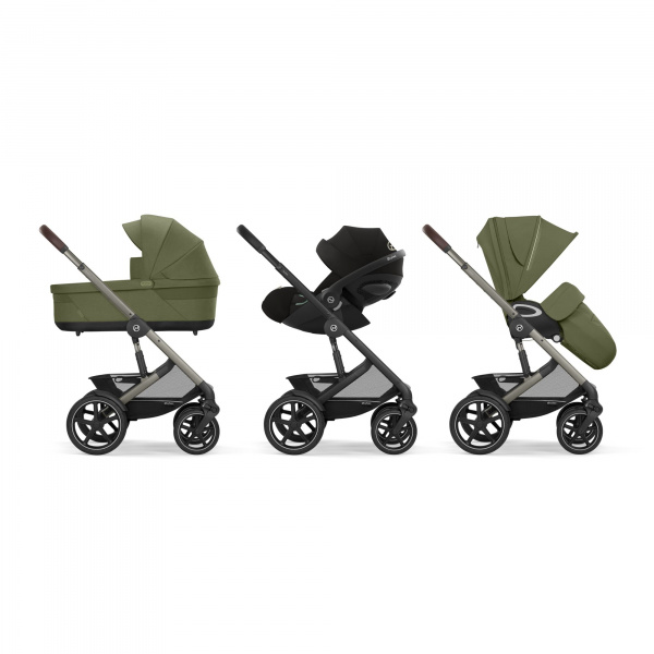 Poussette tout terrain talos s lux 3 moss green Cybex