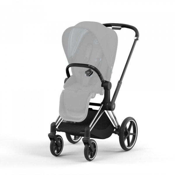 Châssis de poussette priam 4 chrome black Cybex
