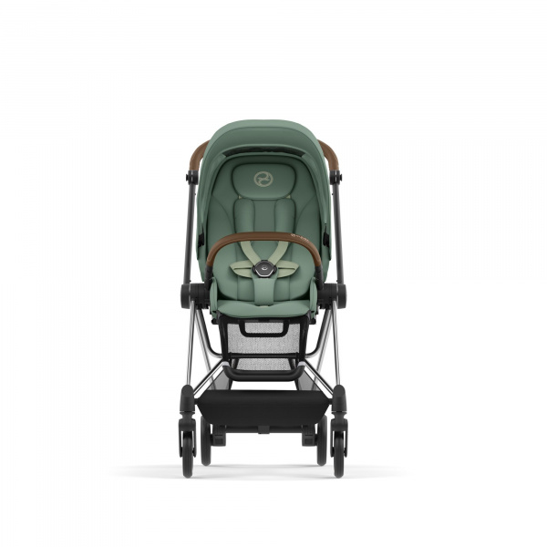 Poussette mios 3 leaf green châssis chrome brown Cybex