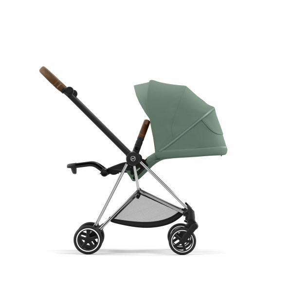 Poussette mios 3 leaf green châssis chrome brown Cybex