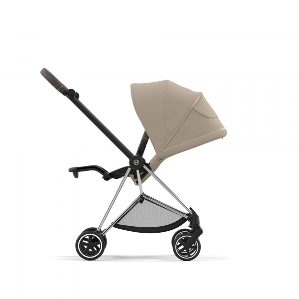 Poussette mios 3 cozy beige châssis chrome brown Cybex