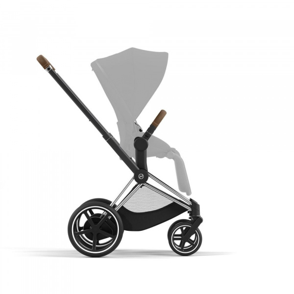 Châssis de poussette électrique e-priam 2 chrome black Cybex