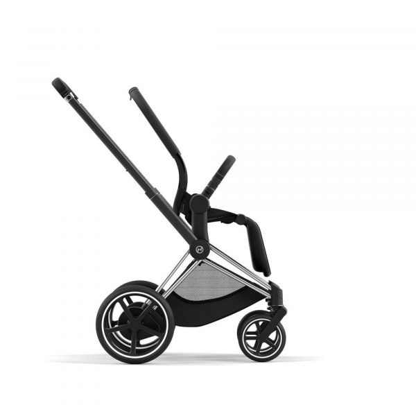 Châssis de poussette électrique e-priam 2 chrome black Cybex