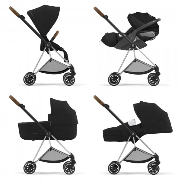 Châssis de poussette mios 3 chrome brown Cybex