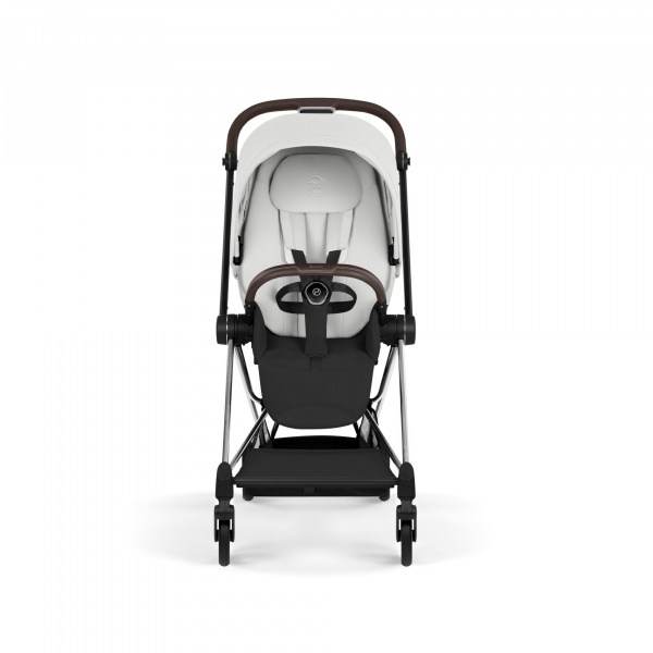 Poussette compacte mios 4 off white châssis chrome Cybex