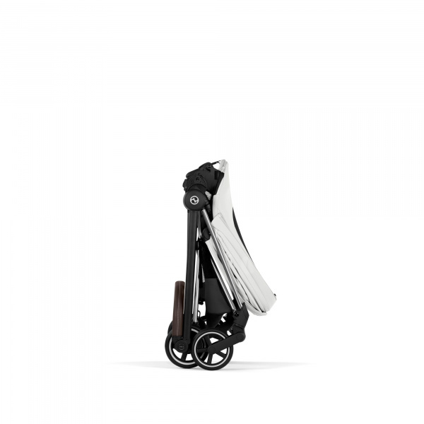 Poussette compacte mios 4 off white châssis chrome Cybex