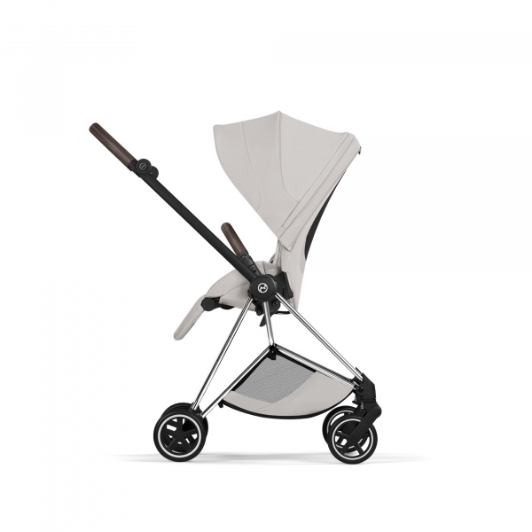 Poussette compacte mios 4 city grey châssis chrome Cybex