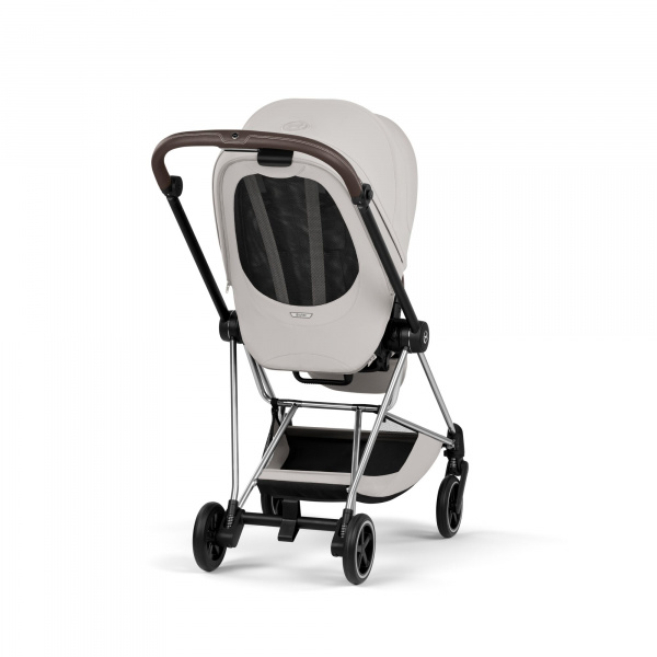 Poussette compacte mios 4 city grey châssis chrome Cybex