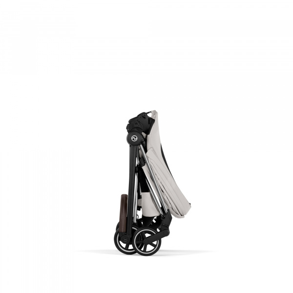 Poussette compacte mios 4 city grey châssis chrome Cybex