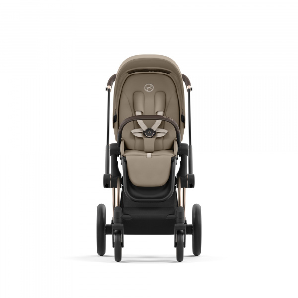 Poussette priam 4 cozy beige châssis rosegold Cybex