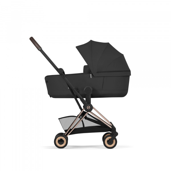 Poussette compacte voyage coya 2 confort châssis rosegold sepia black Cybex
