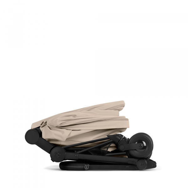 Poussette compacte voyage coya 2 confort châssis matt black cozy beige Cybex