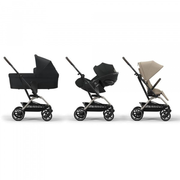 Poussette eezy s twist+ 2 magic black Cybex