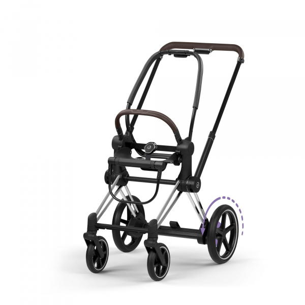 Châssis poussette électrique e-priam 3 chrome Cybex