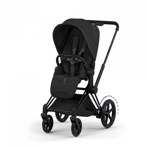 Châssis poussette électrique e-priam 3 matt black Cybex