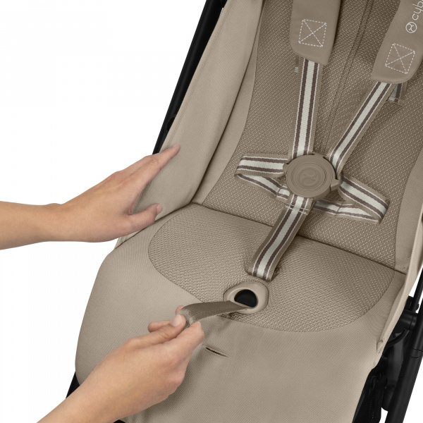 Poussette compacte beezy 3 almond beige Cybex