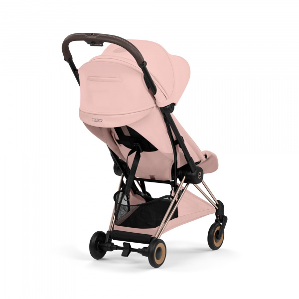 Poussette compacte voyage coya 2 style châssis rosegold peach pink Cybex