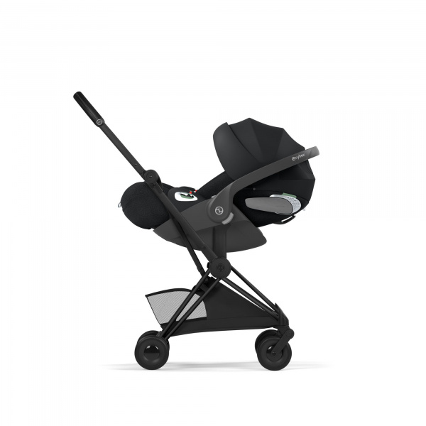 Poussette compacte voyage coya 2 style châssis matt black sepia black Cybex