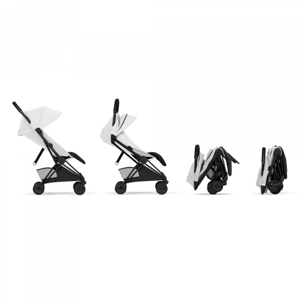 Poussette compacte voyage coya 2 style châssis matt black off white Cybex
