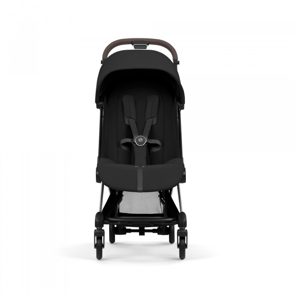 Poussette compacte voyage coya 2 style châssis chrome sepia black Cybex