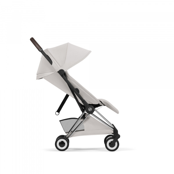 Poussette compacte voyage coya 2 style châssis chrome city grey Cybex