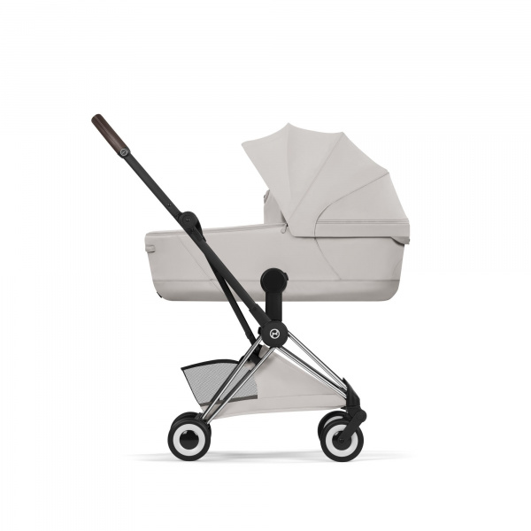 Poussette compacte voyage coya 2 style châssis chrome city grey Cybex