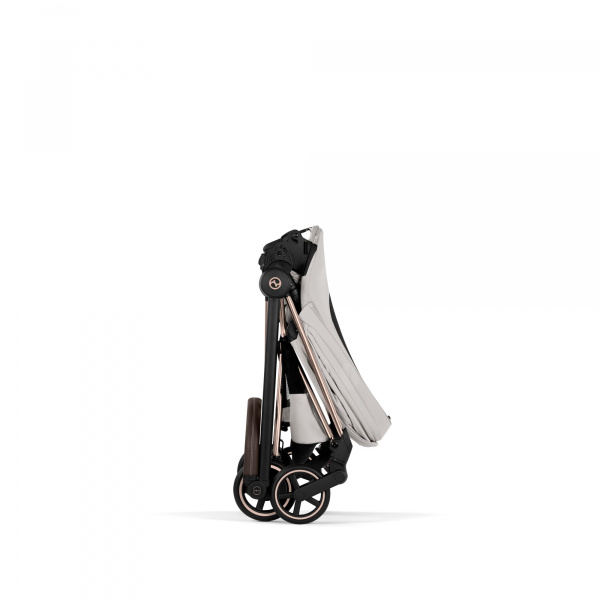 Poussette compacte mios 4 city grey châssis rosegold Cybex