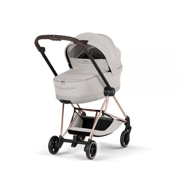 Poussette compacte mios 4 city grey châssis rosegold Cybex