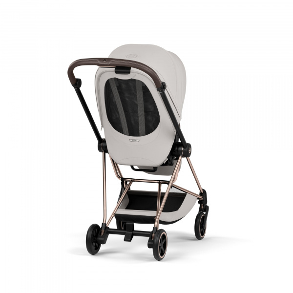 Poussette compacte mios 4 city grey châssis rosegold Cybex