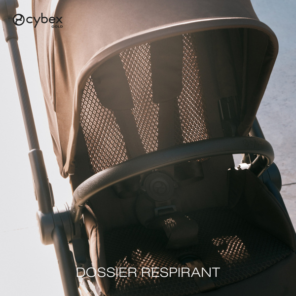 Poussette ultra légère melio carbon 6 magic black Cybex