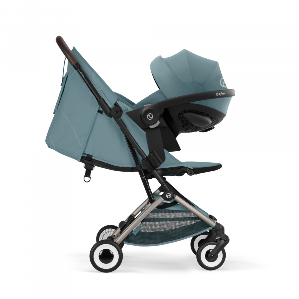 Poussette compacte voyage orfeo 3 stormy blue Cybex