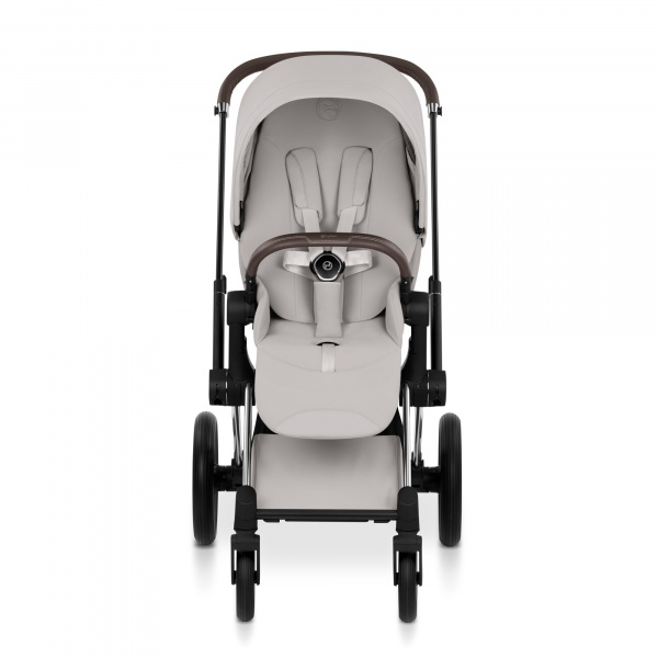 Poussette priam 5 city grey châssis chrome Cybex