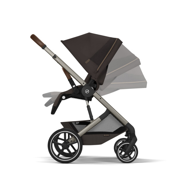 Poussette tout terrain balios s lux 4 chocolate brown Cybex